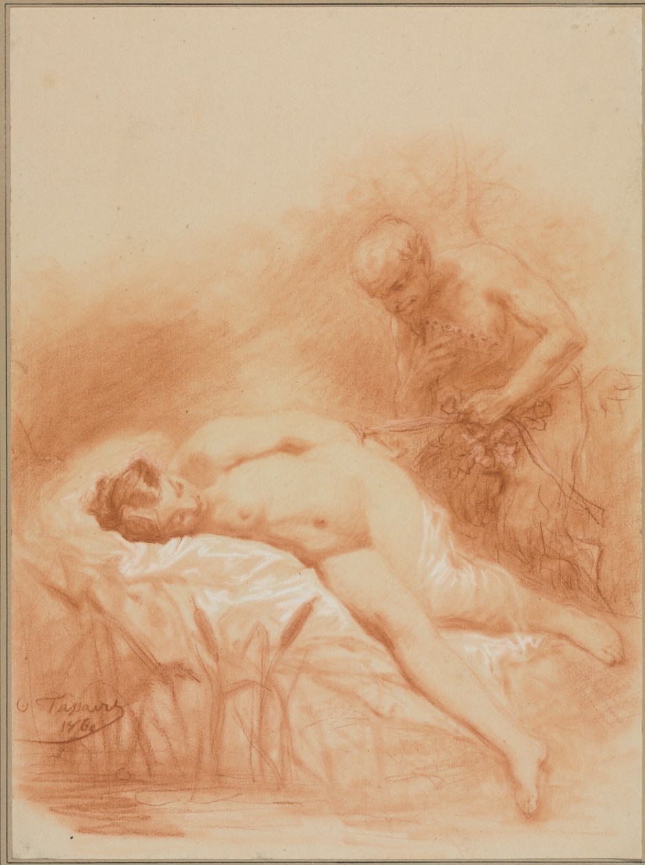Ninfa e Fauno de Octave Tassaert