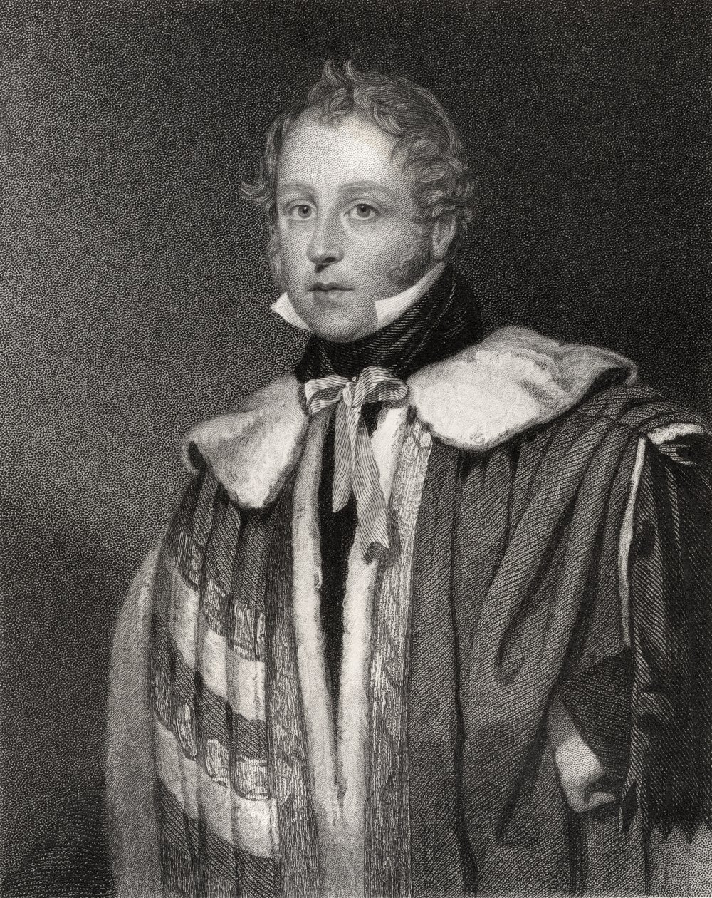 John Talbot, 16º Conde de Shrewsbury, gravado por J. Morrison, da National Portrait Gallery, volume III, publicado em 1835 de Octavius Oakley
