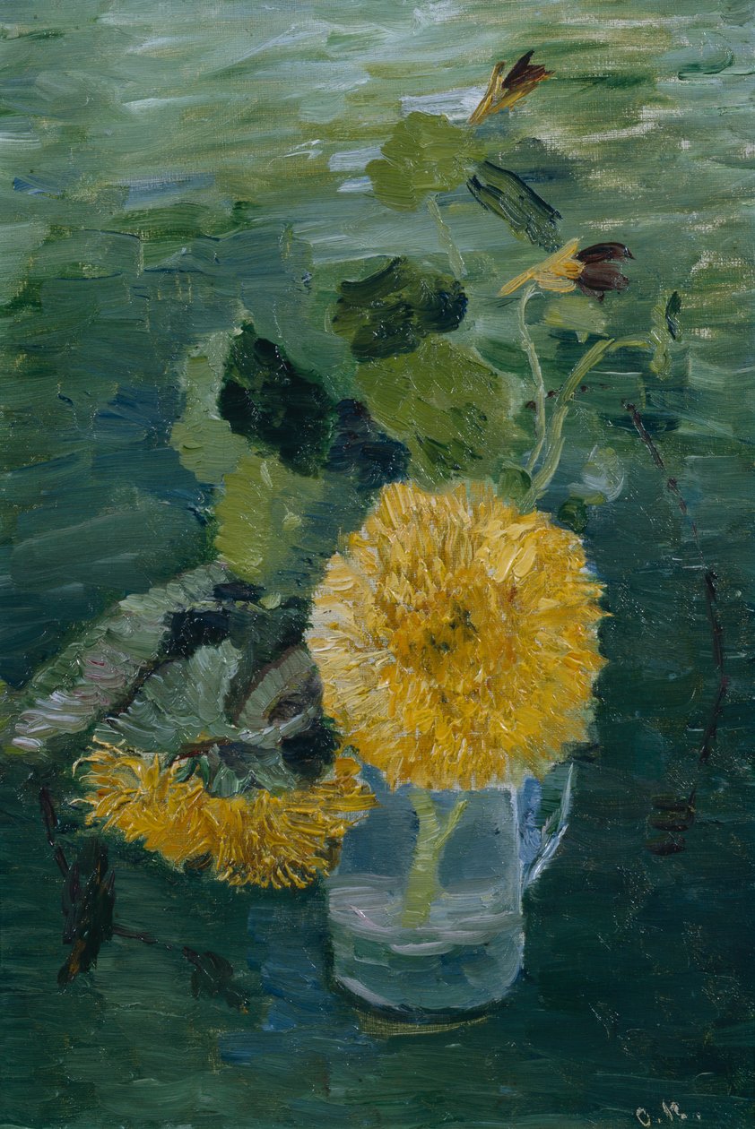 Girassóis de Oda Krohg