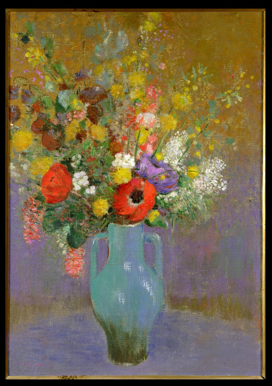 Buquê de flores silvestres, c.1900 de Odilon Redon