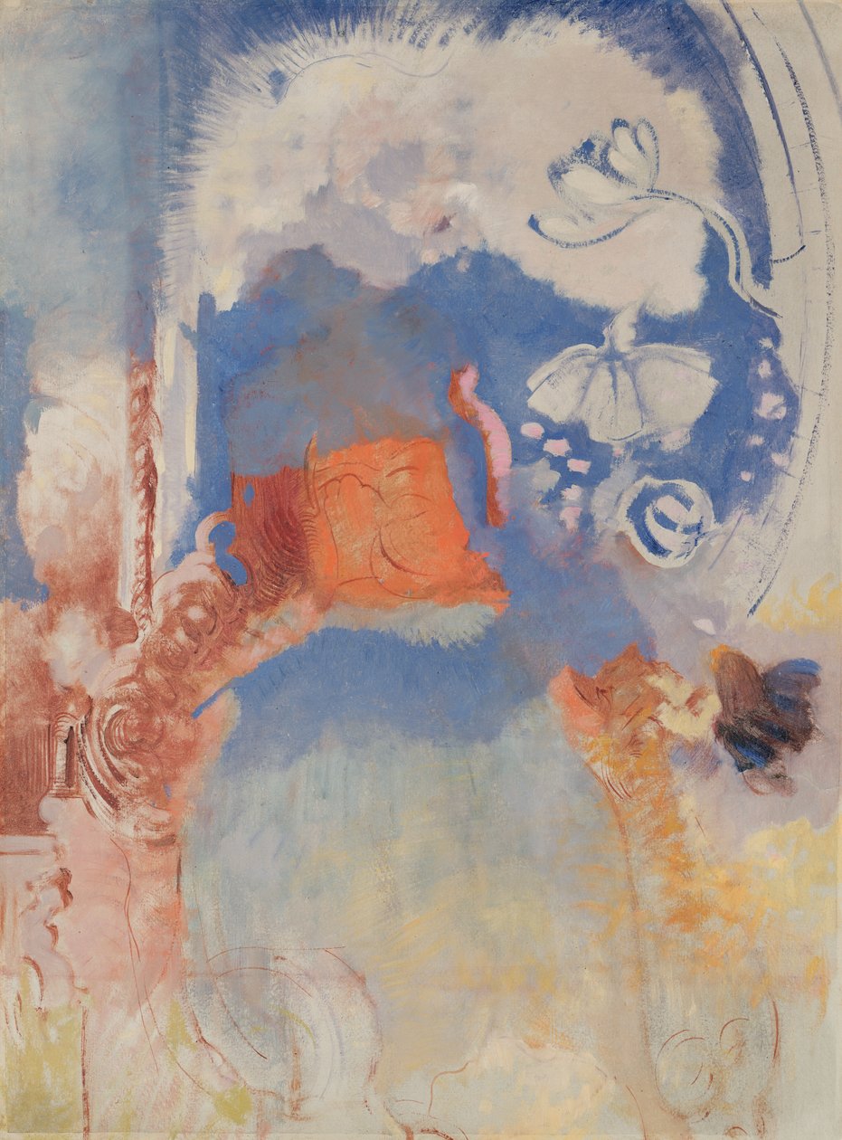 Composição, c.1900 de Odilon Redon