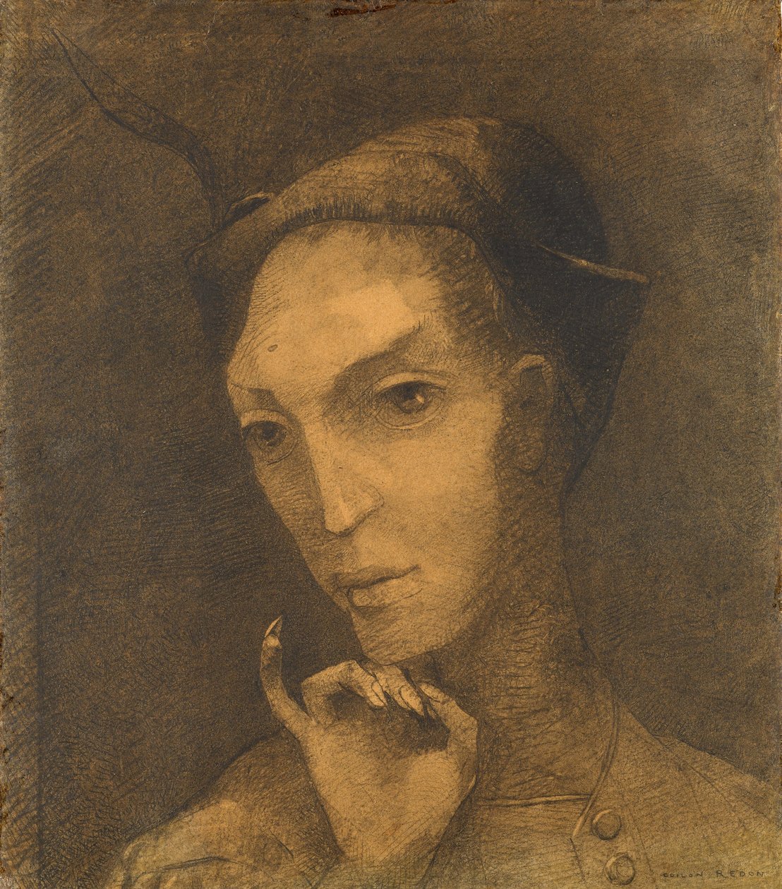 Mefistófeles de Odilon Redon