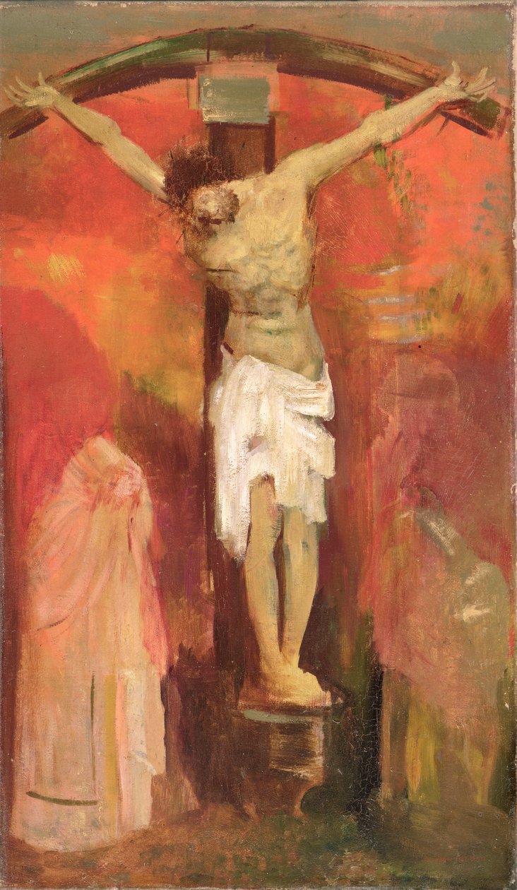 A Crucificação, c.1904 de Odilon Redon