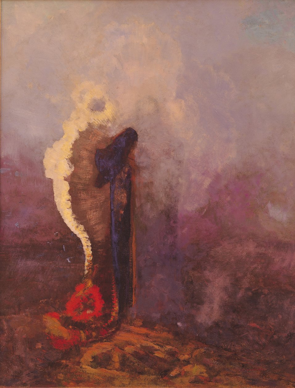 O sonho, 1904 de Odilon Redon