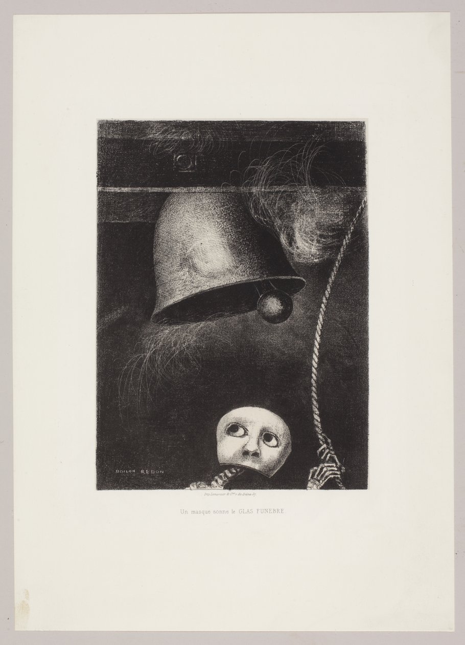 Um Edgar Poe de Odilon Redon