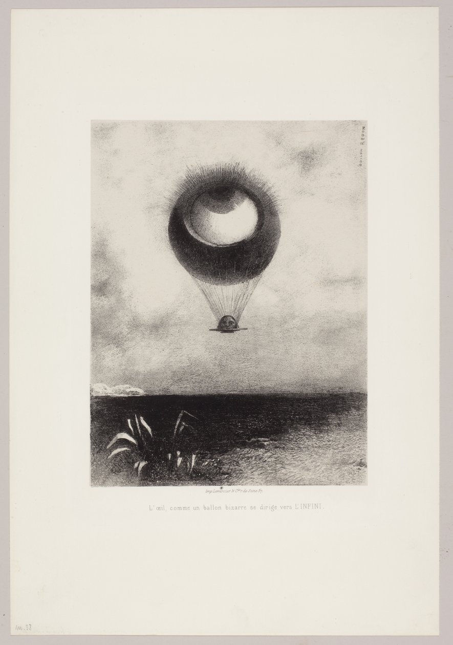 Um Edgar Poe de Odilon Redon