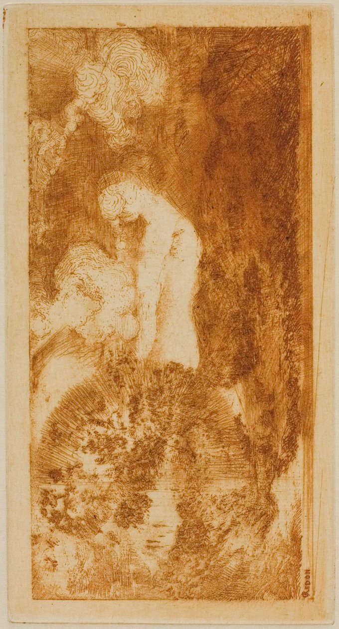 Banhista de Odilon Redon