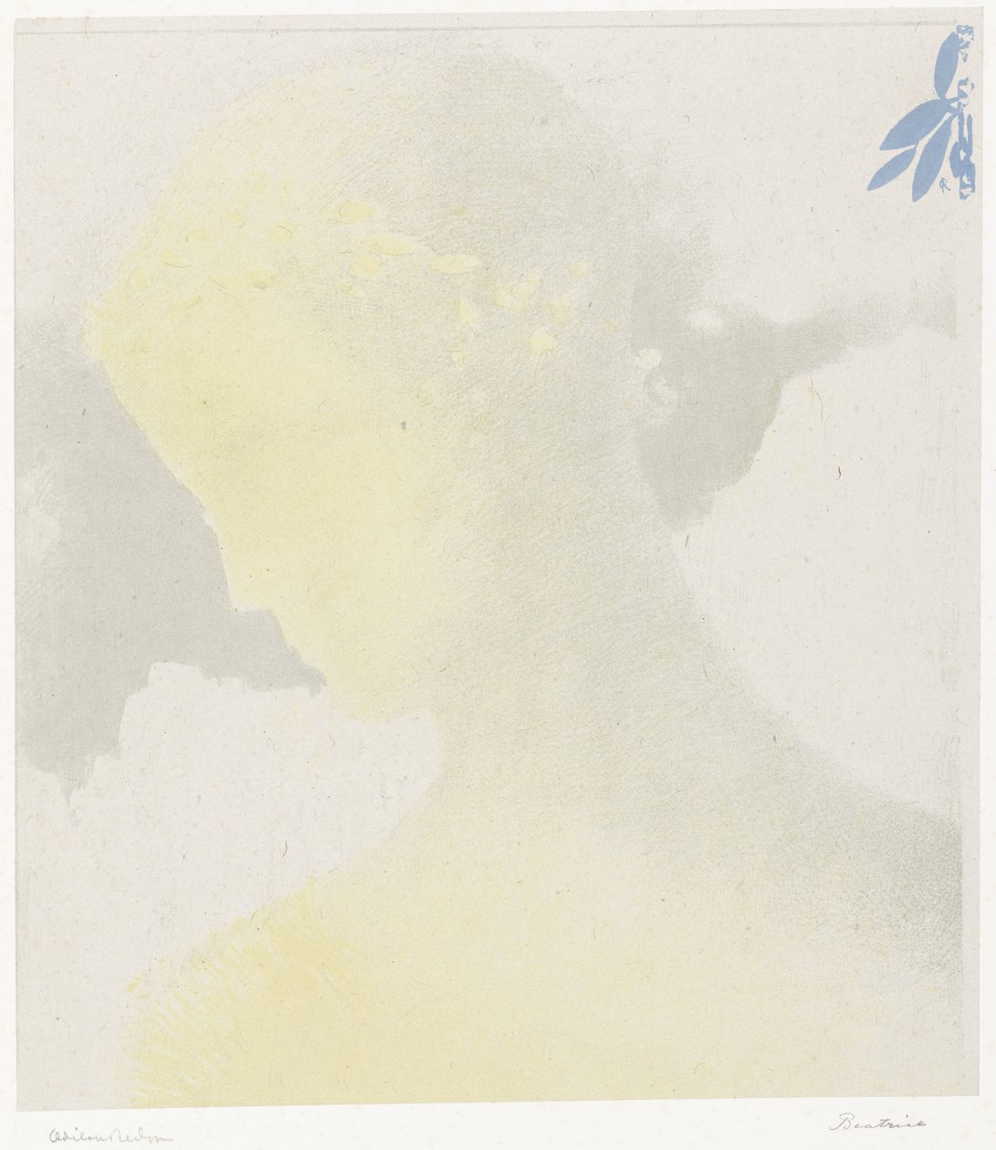 Beatrice
O álbum de impressão original da Galeria Vollard (título da série) de Odilon Redon