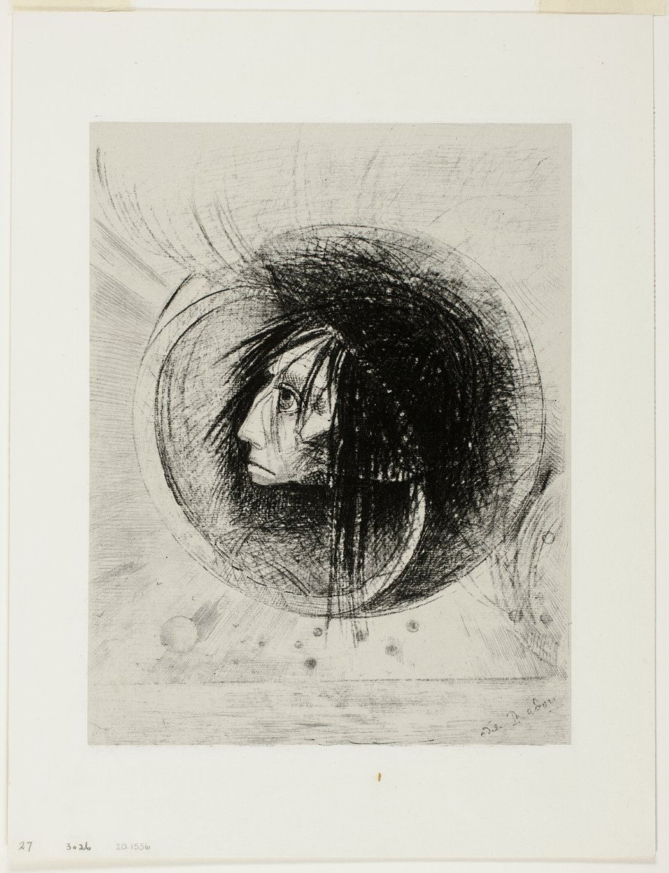 Blossoming, prato um de In Dreams de Odilon Redon