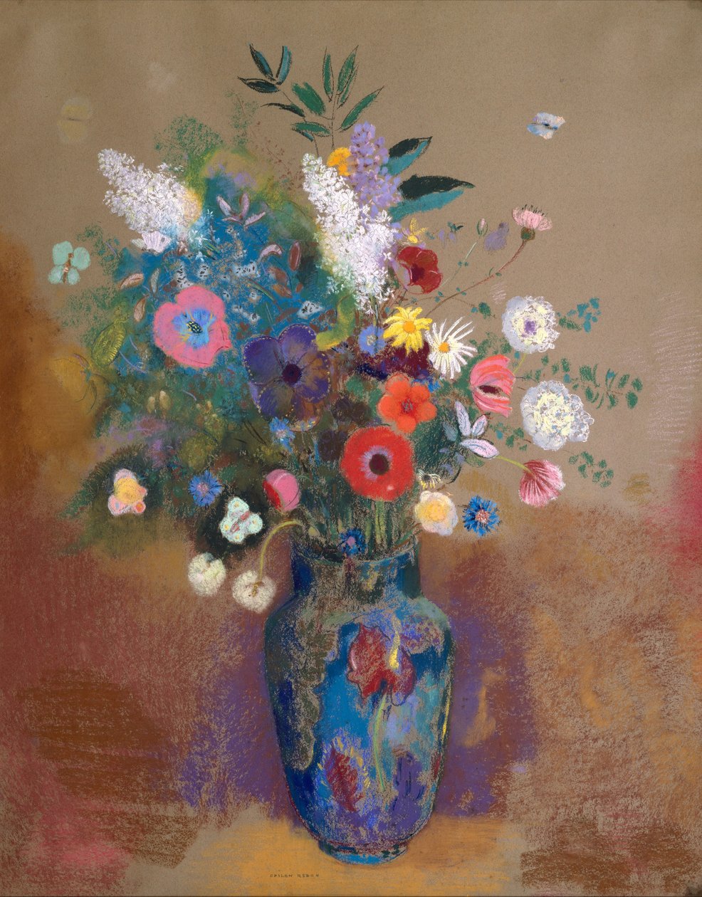 Buquê de Flores, c.1905 de Odilon Redon