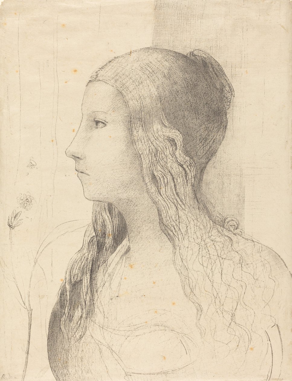Brunnhilde de Odilon Redon