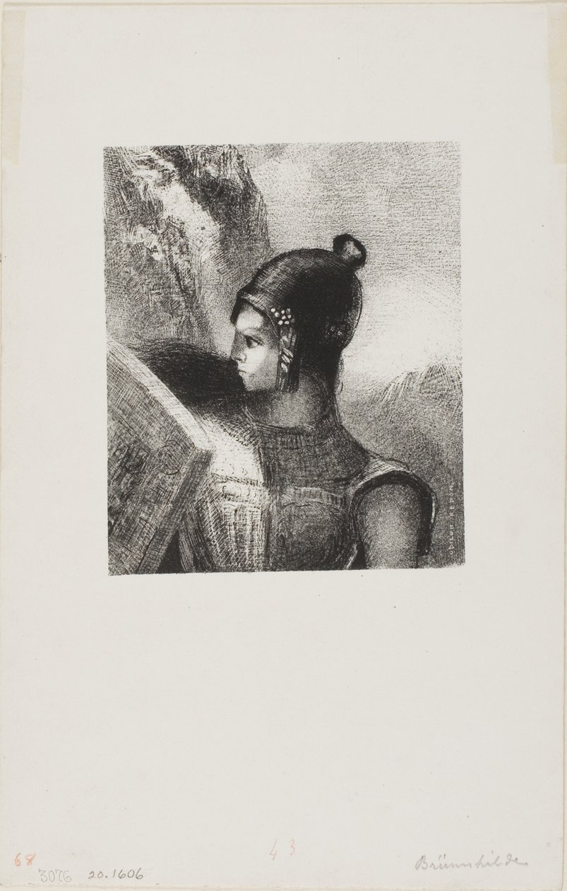 Brunnhilde de Odilon Redon