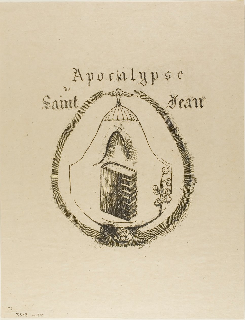 Capa - Frontispício do Apocalipse de S. João de Odilon Redon