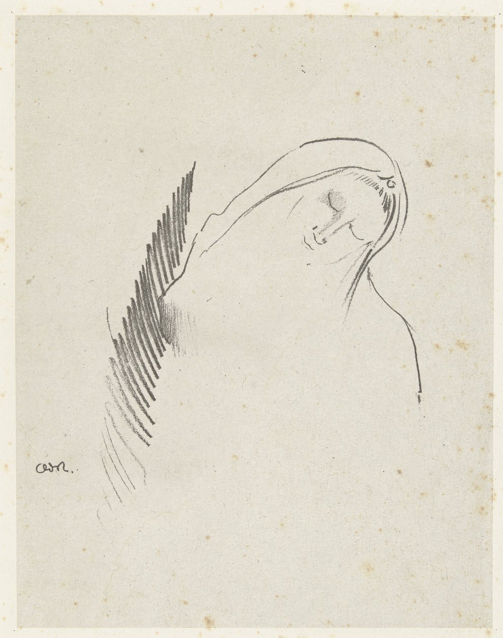 O sono
Le sommeil de Odilon Redon