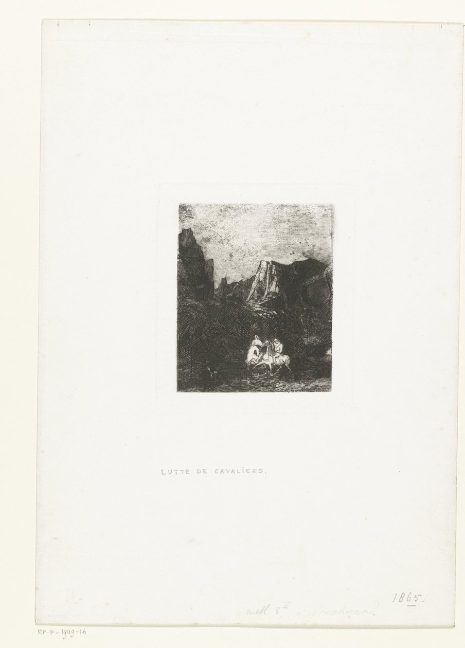 De twee kleine ruiter
Os dois pequenos cavaleiros de Odilon Redon