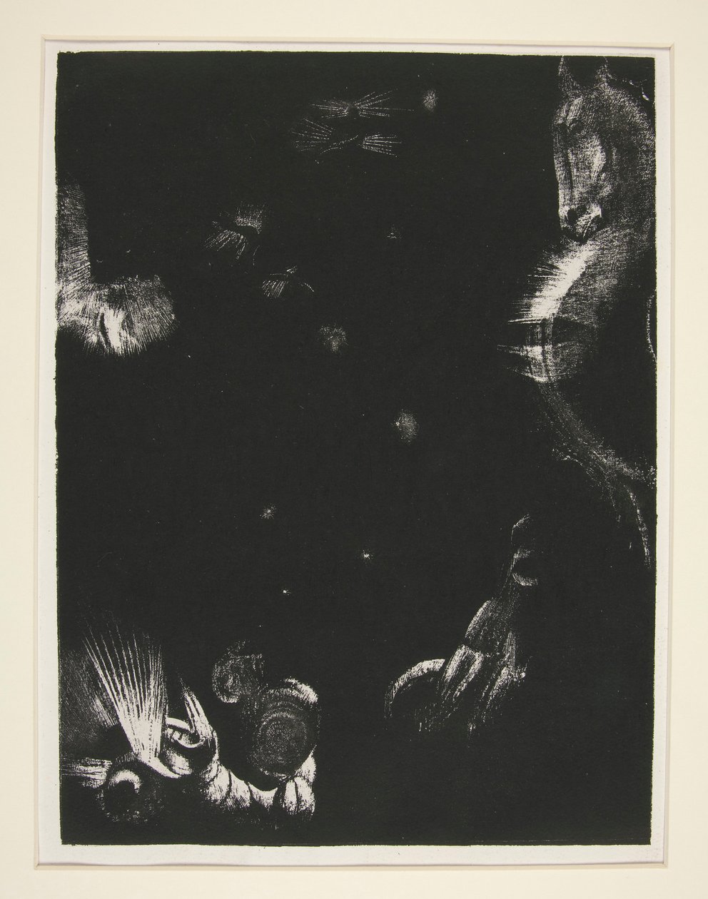Vários povos habitam os países de I de Odilon Redon