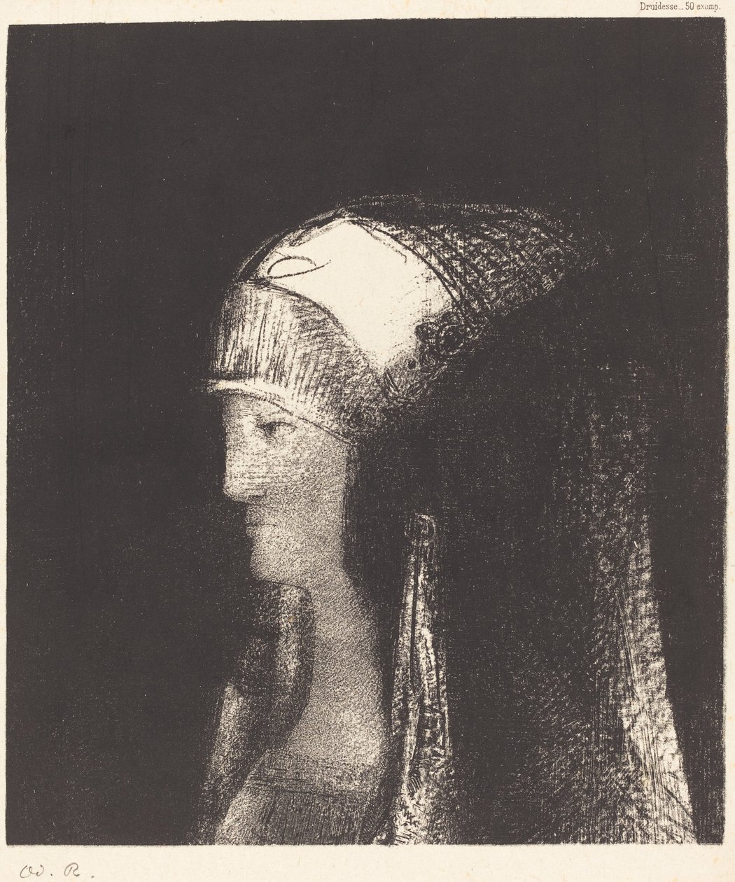 Druidesse de Odilon Redon