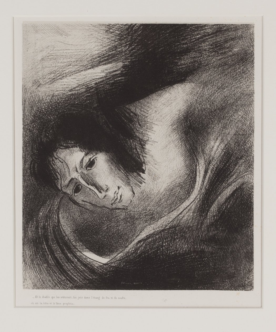 E o diabo que os seduziu, Paris de Odilon Redon