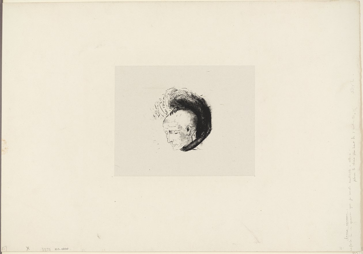 Frontispício do Movimento Idealista na Pintura de André Mellerio de Odilon Redon