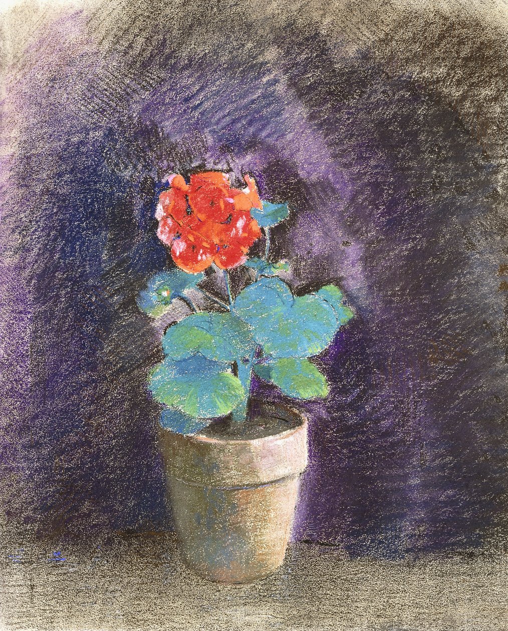 Gerânio, de Odilon Redon