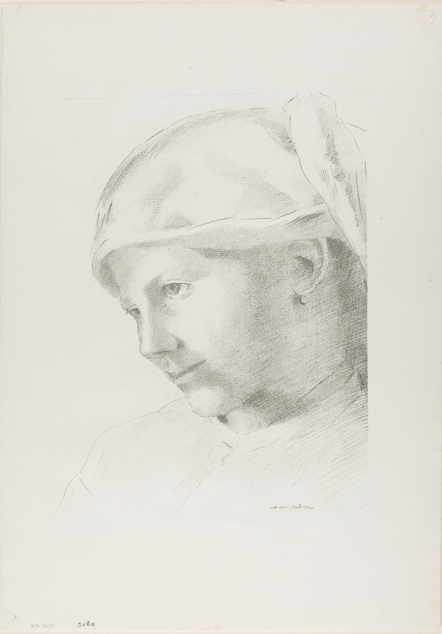 Menina de Odilon Redon