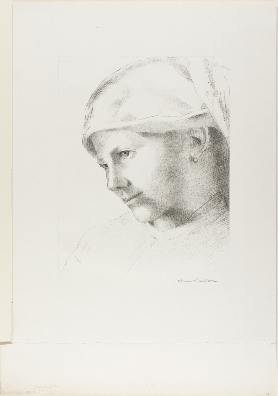 Menina de Odilon Redon