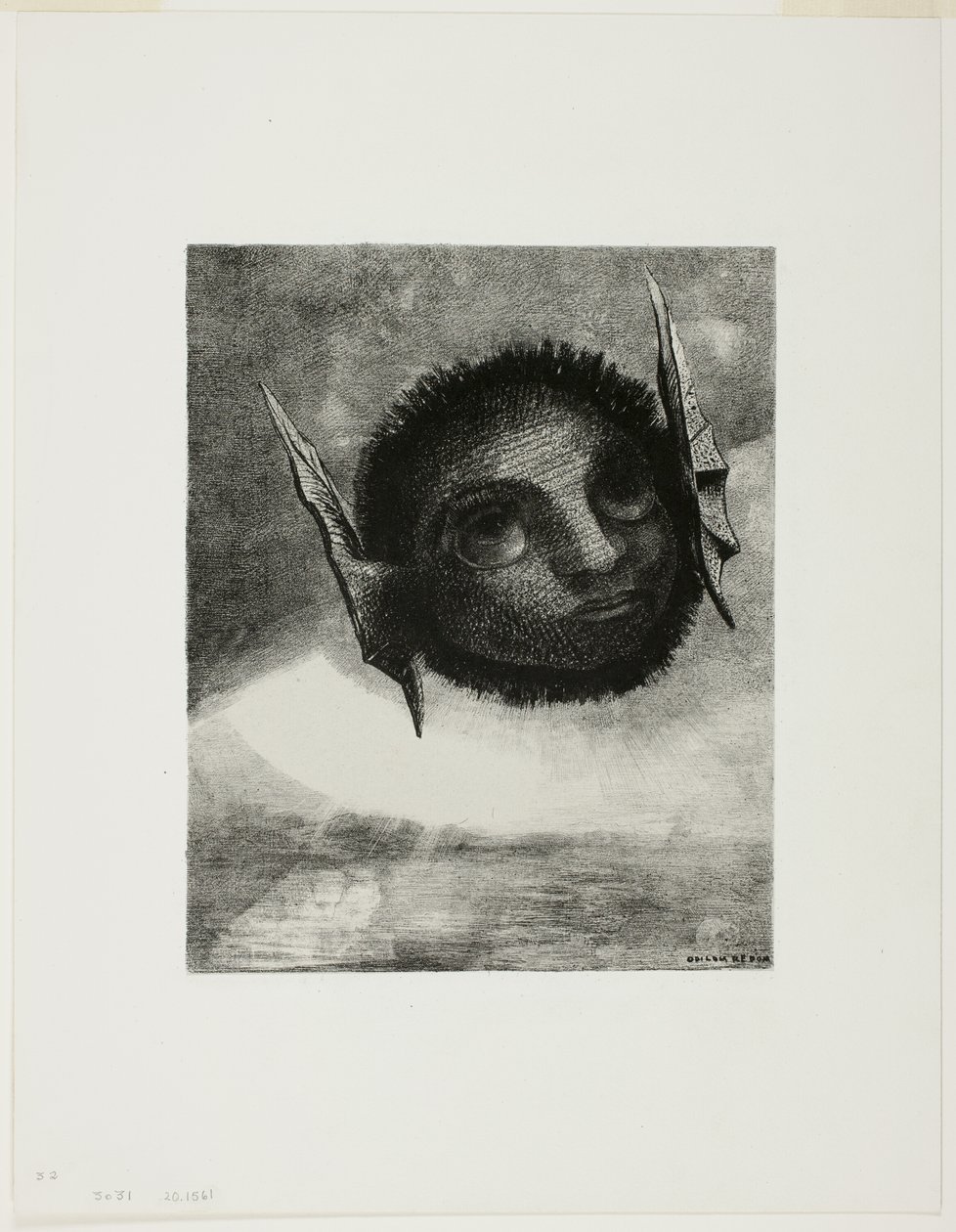 Gnome, prato seis de In Dreams de Odilon Redon