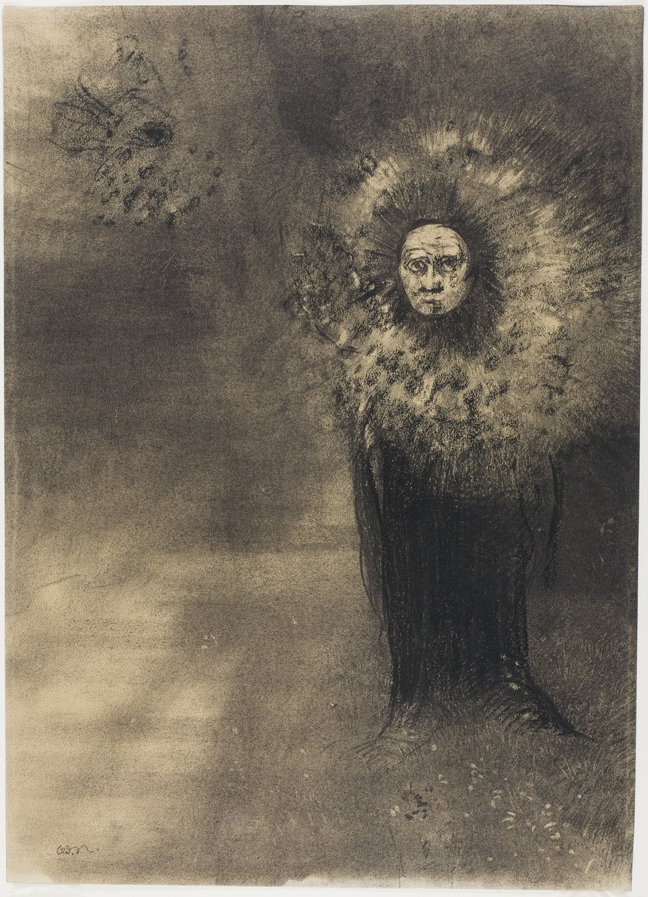 Planta humana, c.1880 de Odilon Redon