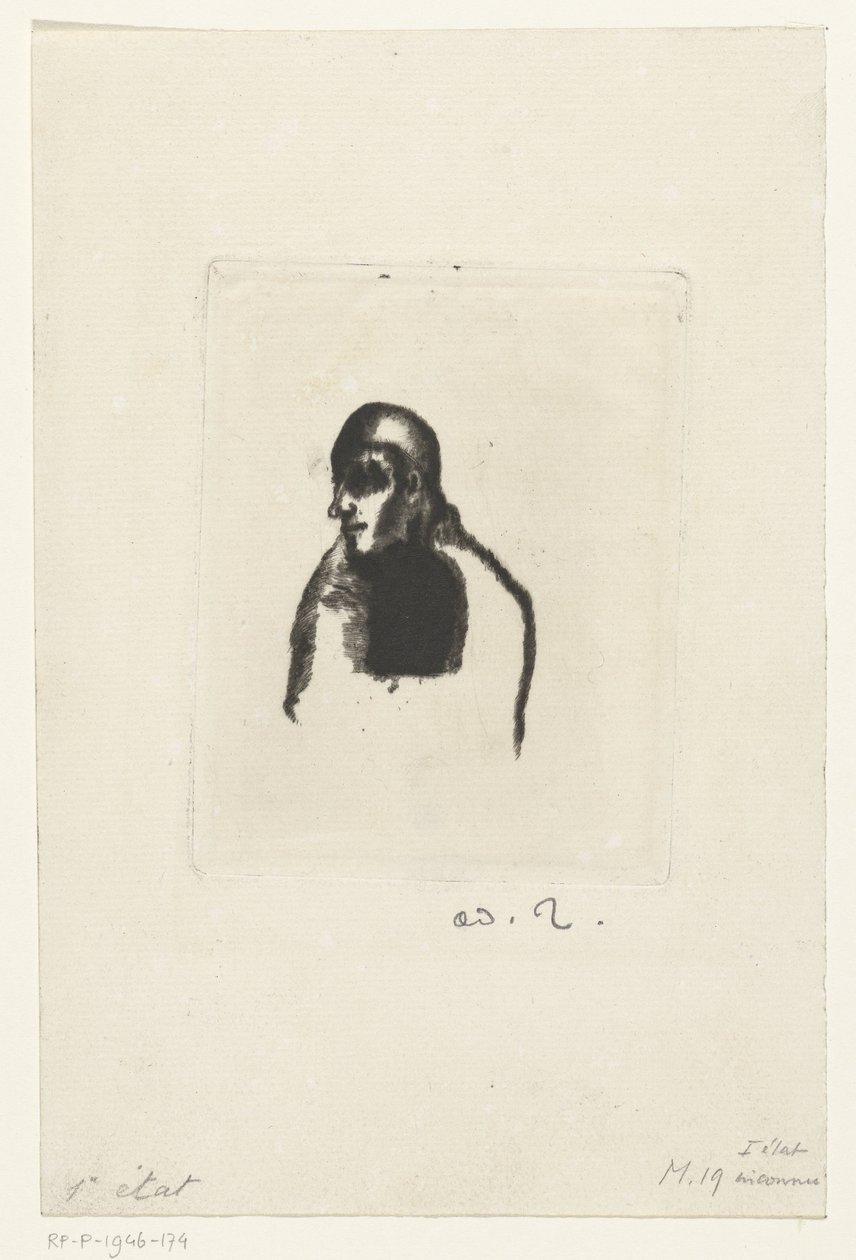 Kleine prelaat
Pequeno prelado de Odilon Redon