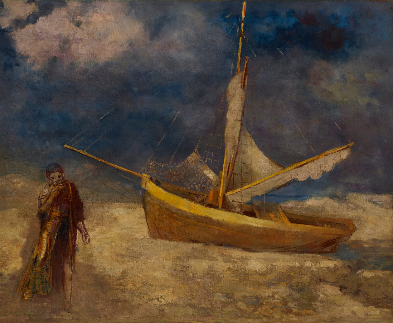 O pescador alienado de Odilon Redon