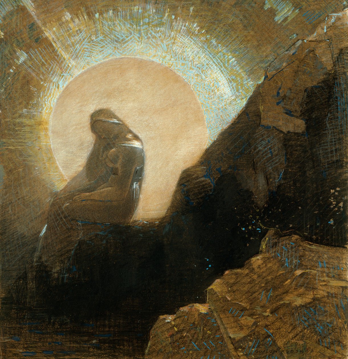 Melancolia de Odilon Redon