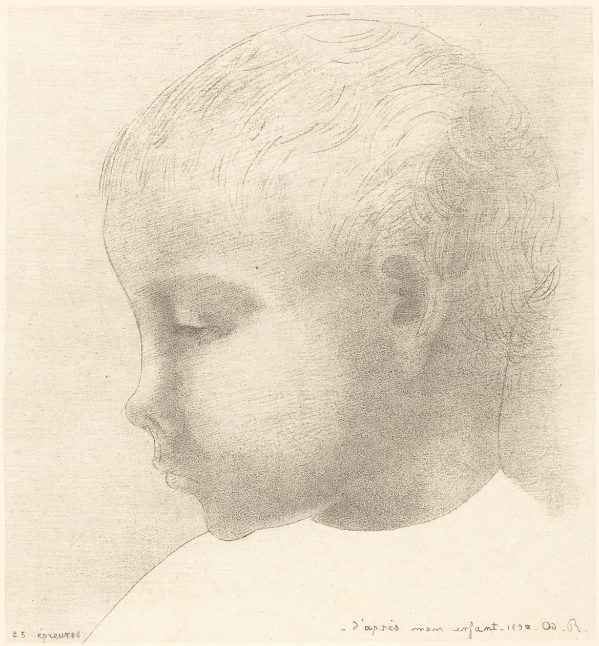 Mon Enfant (Meu Filho) de Odilon Redon