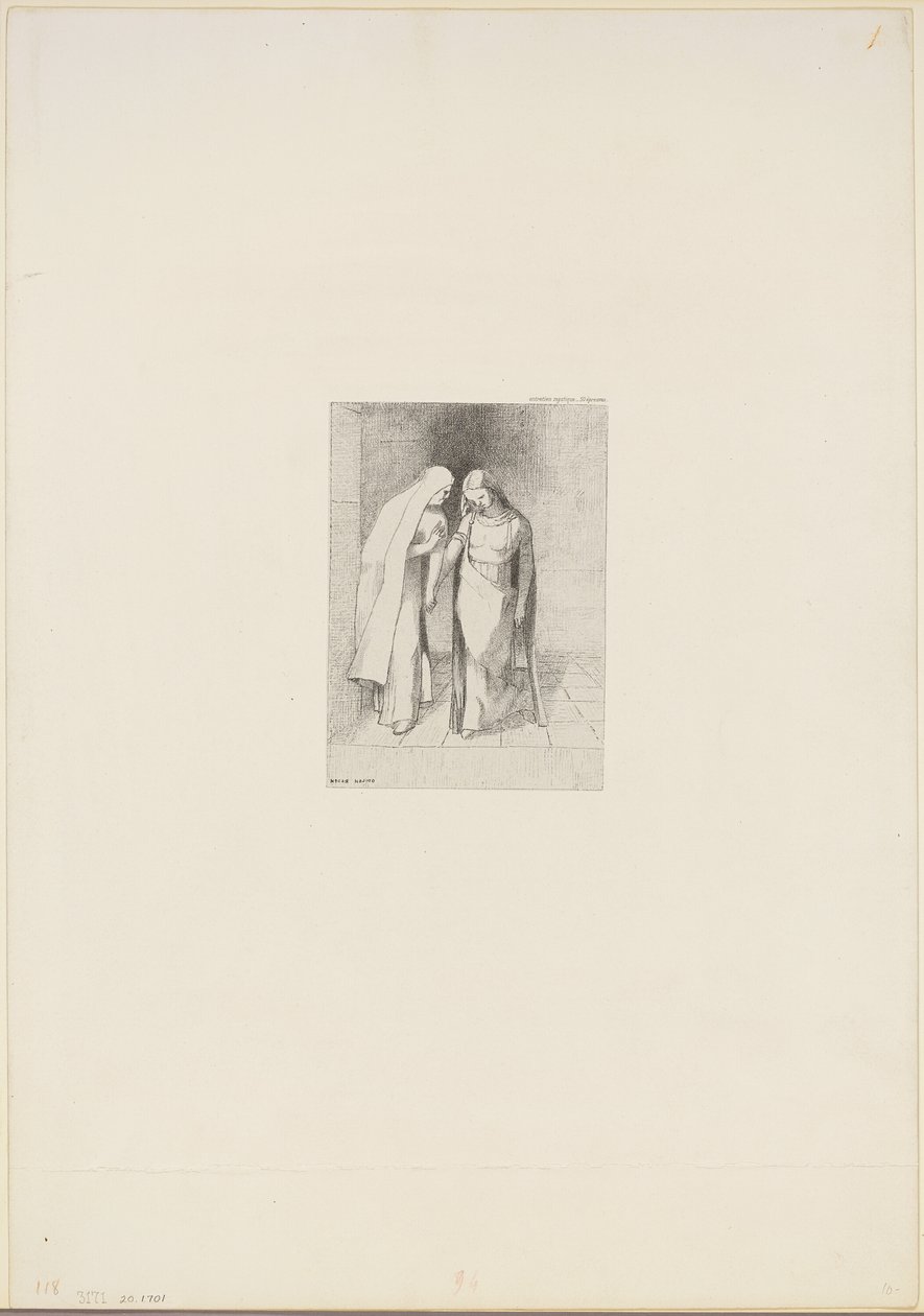 Conversa Mística de Odilon Redon