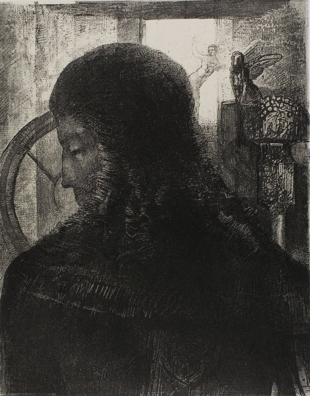 Velho Cavaleiro de Odilon Redon