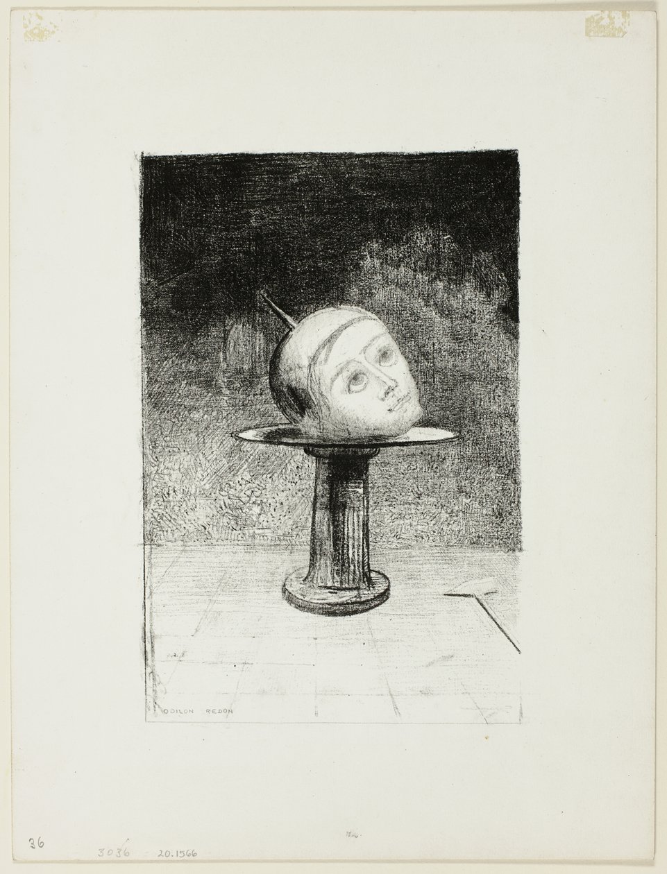No prato, prato dez de In Dreams de Odilon Redon