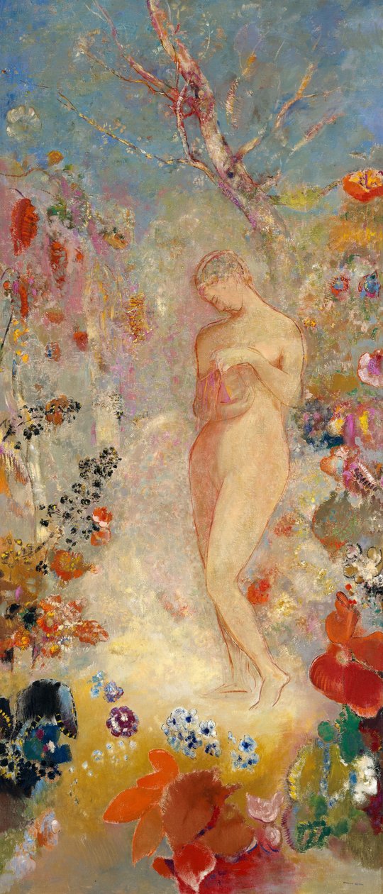 Pandora, c.1914 de Odilon Redon