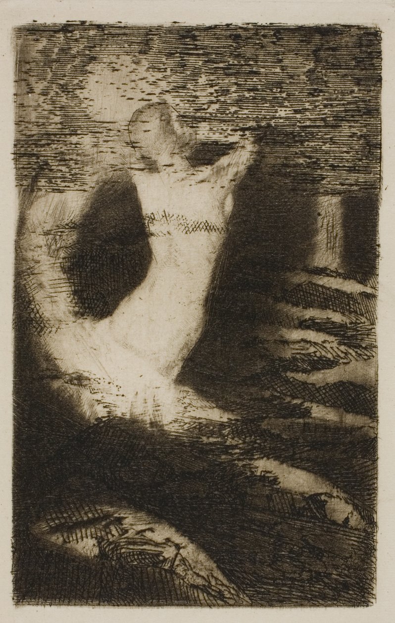 Passagem de uma alma de Odilon Redon