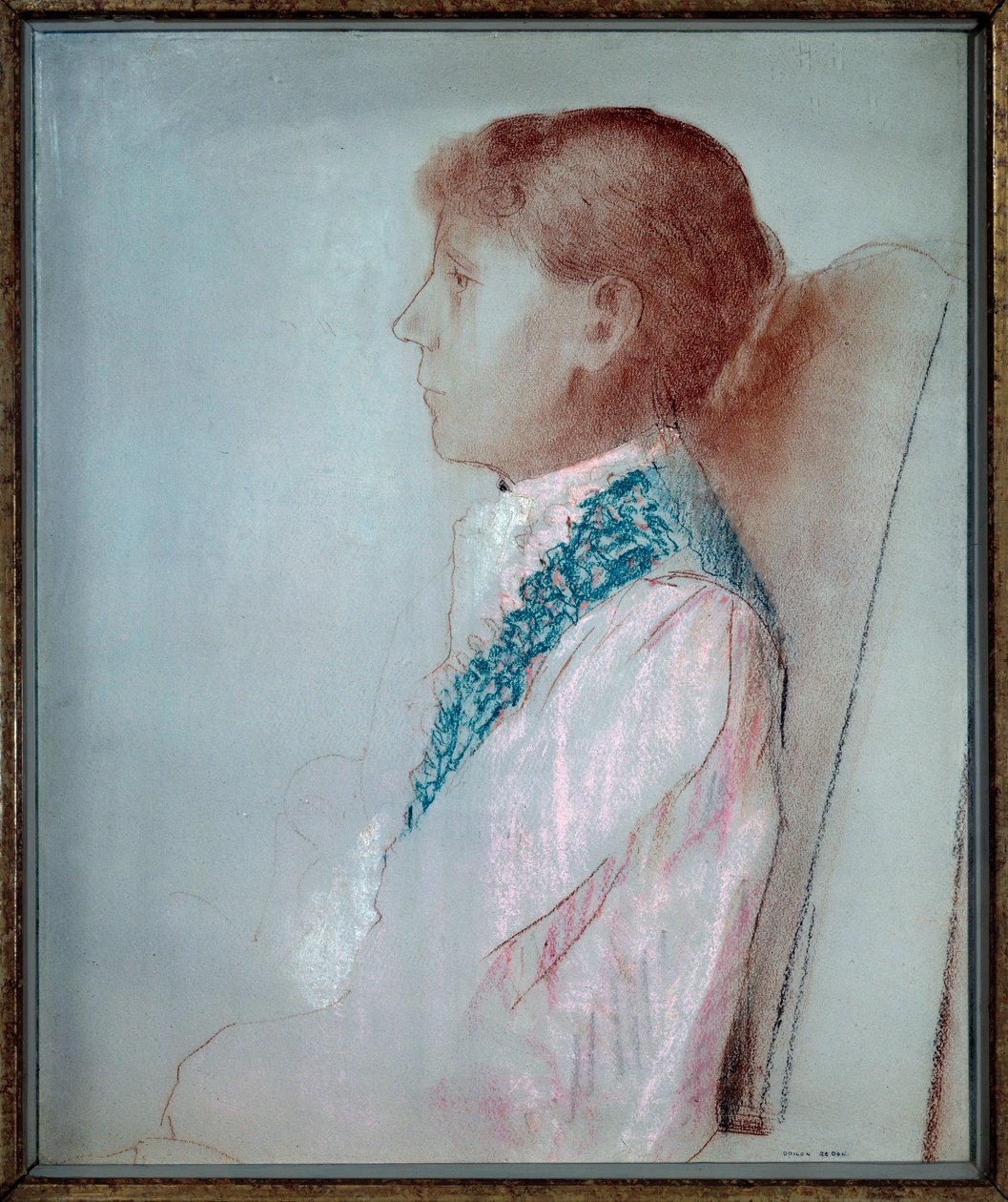 Retrato de Madame Odilon Redon (1853-1923) 