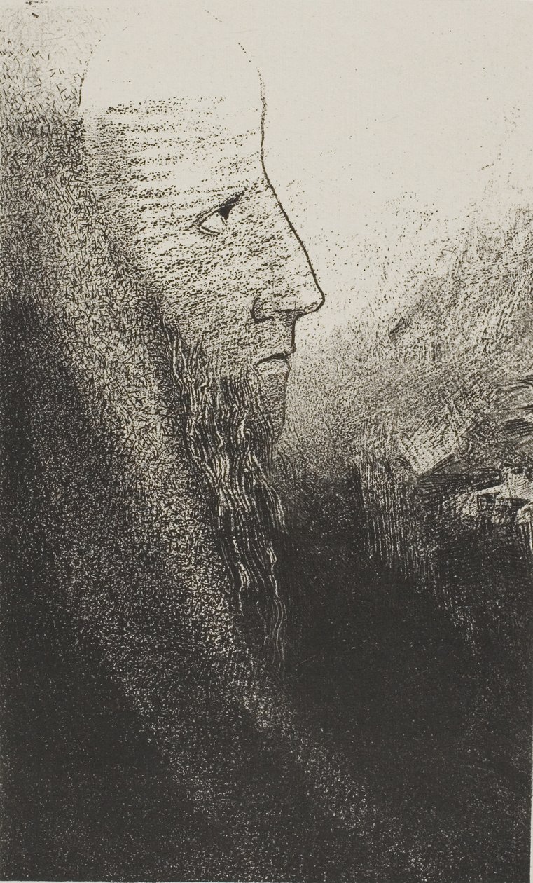 Santo António: "Ajuda-me, ó meu Deus!", placa 2 de 24 de Odilon Redon