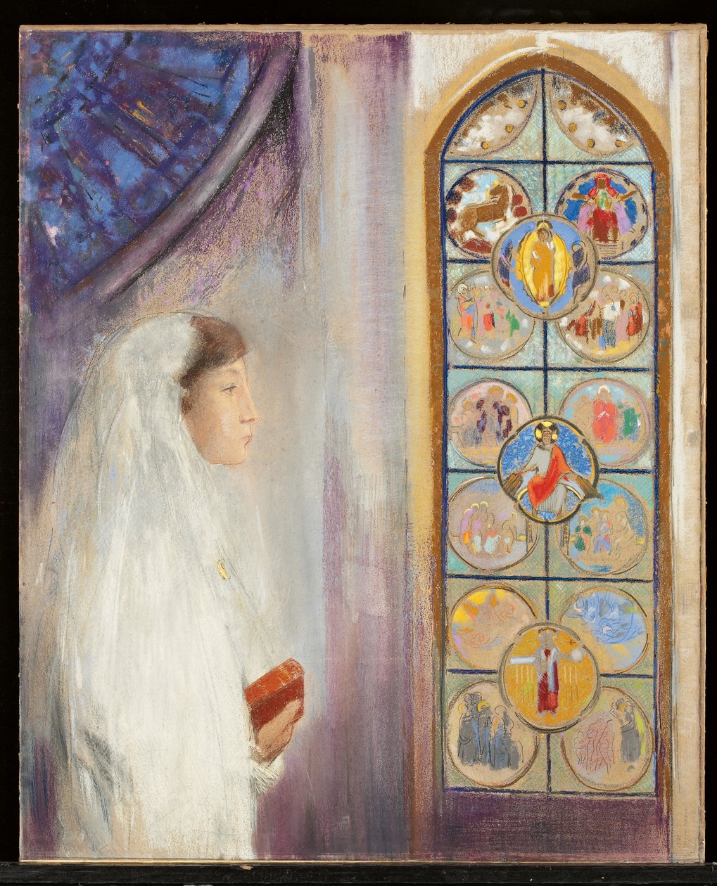 Simone Fayet como comunicante de Odilon Redon