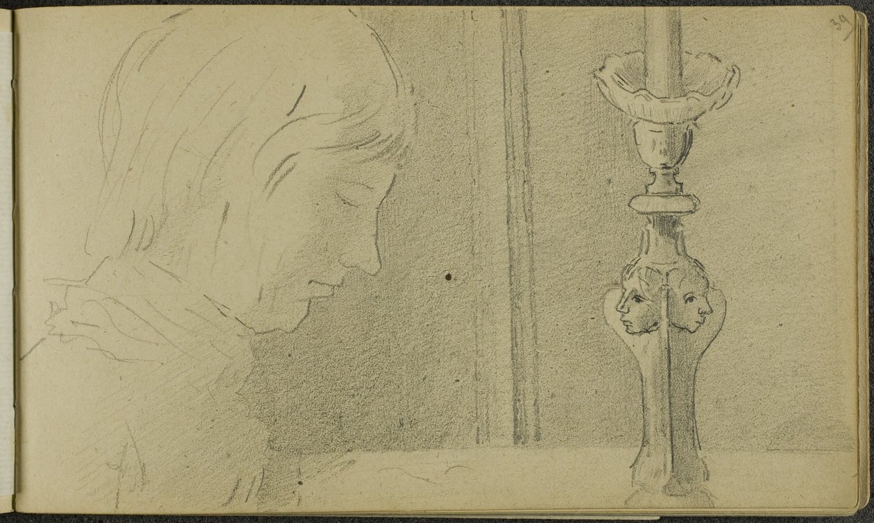 Caderno de esboços de Odilon Redon