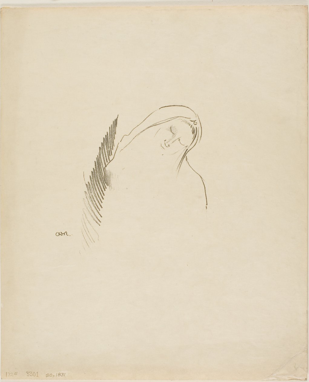 Dorme de Odilon Redon