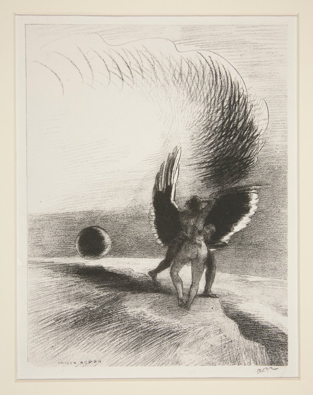Sob a de Odilon Redon