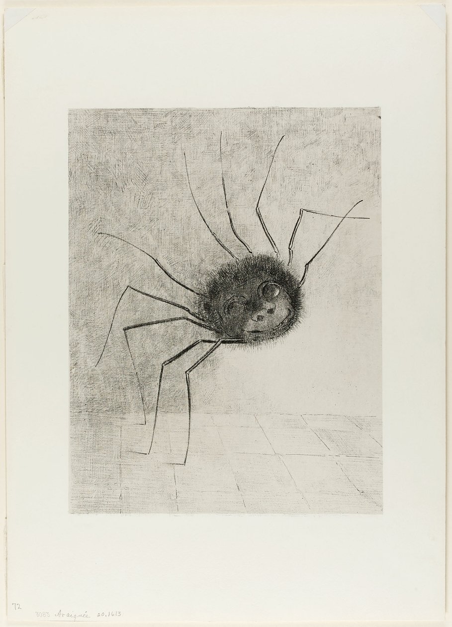 Aranha de Odilon Redon