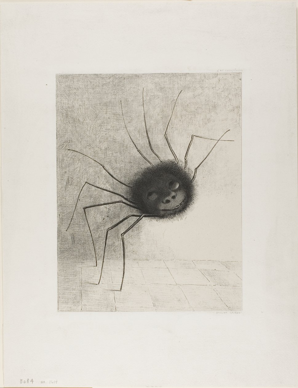 Aranha de Odilon Redon