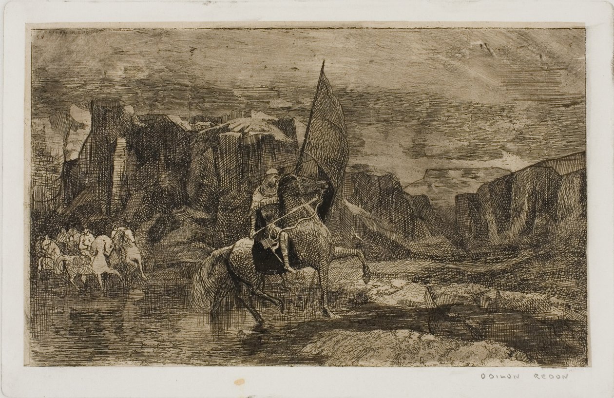Portador padrão de Odilon Redon
