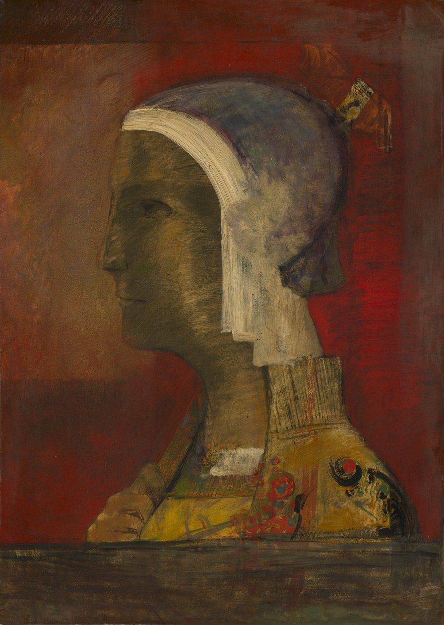 Cabeça Simbólica de Odilon Redon