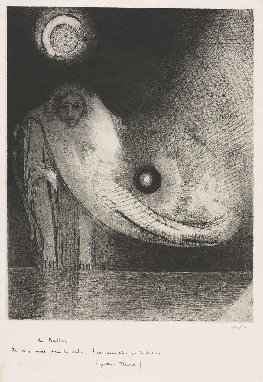 O Buda, 1895. de Odilon Redon