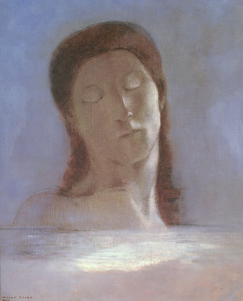 Os Olhos Fechados de Odilon Redon