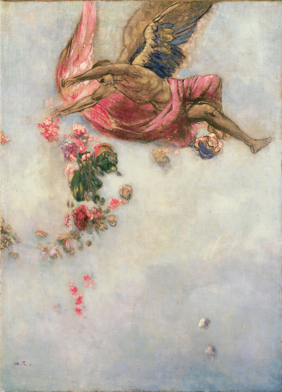 A Queda de Ícaro de Odilon Redon
